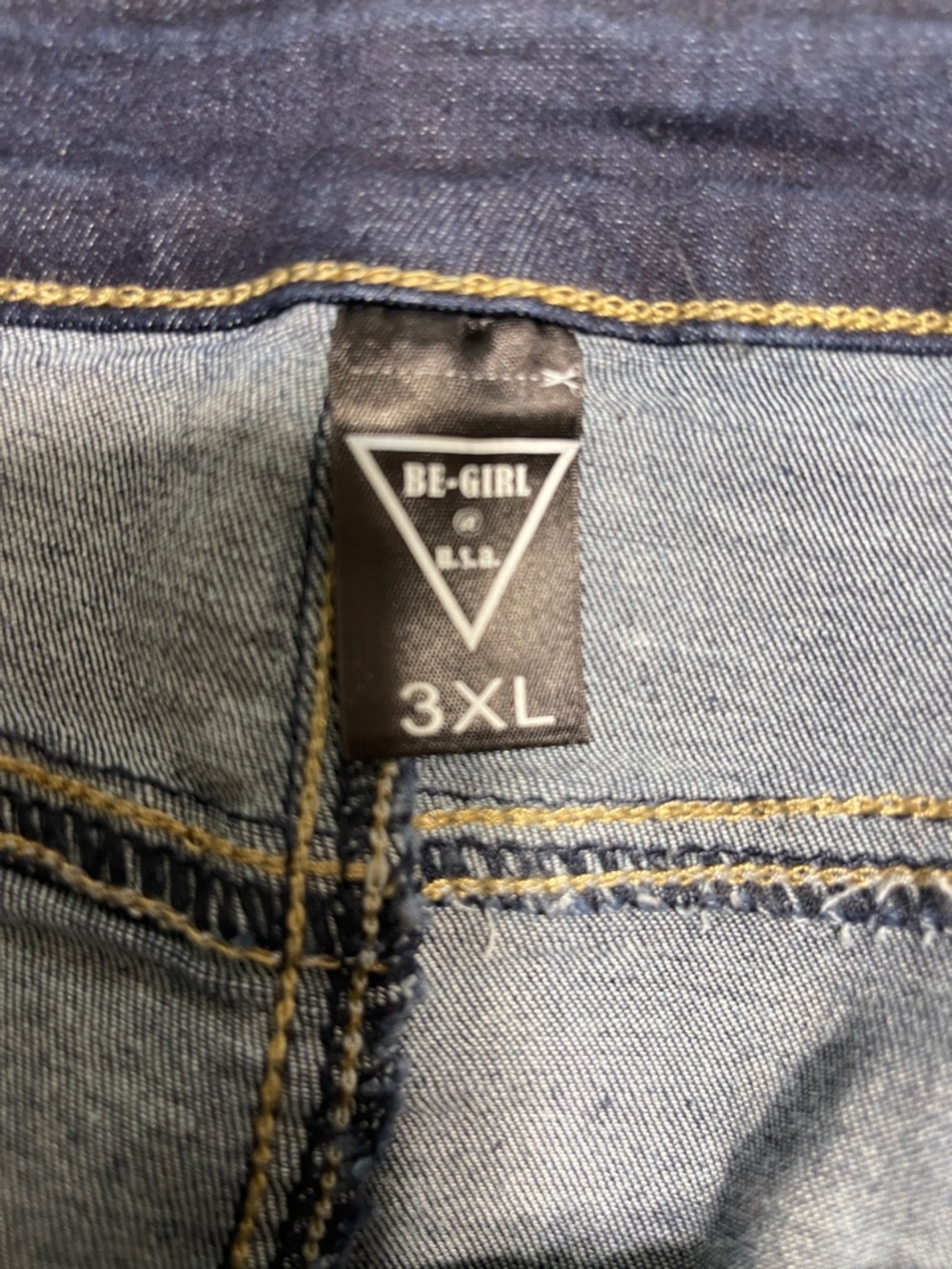 Dark Blue Denim Pencil Skirt - Picture 12 of 12